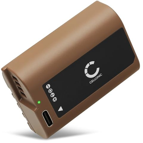 CELLONIC, Battery for Camera compatible with Panasonic DMW-BLK22, Lumix DC-S5 II, GH5, IIX (7.2V, 2400mAh)