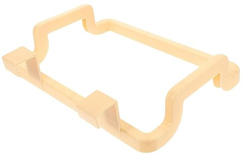 CIYODO Kitchen Hanging Garbage Bag Rack Trash Bag Holder Yellow Cabinet Trash Storage Organizer in Kitchen