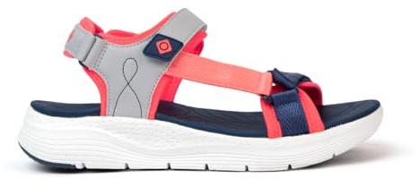 Izas Trapani Damen-Sandalen für den Sommer, modern, mit Plattform, bequeme Wanderschuhe, bunt, aus Neopren mit Dämpfung., Flieder, 39 EU