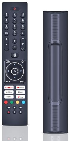 CLVIZCXOM RC45137T Remote Control Fit for EGL 55E23UHDS 32E23HDS1 Smart TV | Also Fit for Logik RC43137 L32SHE22 43FT24CA L32SHE19 L39SHE21 24HT24CA 32FT24CA 40FT24CA TV