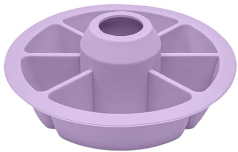 Snack-Tablett – Silikon-Schüssel-Organizer, 6 Fächer, tragbarer Lebensmittel-Trennwand mit Mehrzweck-Serviertablett für Kinder, Tisch, Sofa, Bett, Süßigkeiten, Chips, Cracker, Snacks, 21 x 7,5