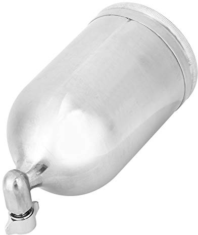 Itonash Réservoir de Peinture en Aérosol, Pot de Tasse de Peinture en Alliage D'aluminium pour Pistolet Pneumatique W71, avec une capacité de 400 Ml à (400 ml La gravité sur le pot)