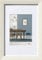walther design Bilderrahmen weiss 40 x 60 cm mit Passepartout, Fiorito Holzrahmen EF460W