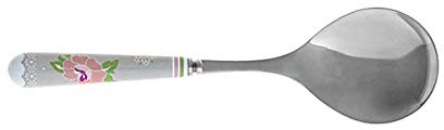 Brandani 53260 peonia cucchiaio in acciaio INOX, metallizzato