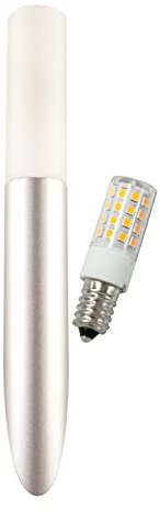 Gaga Lamp Design Wandleuchte Ova Fackel mini inkl. LED 5W 3000K 500lm alugrau