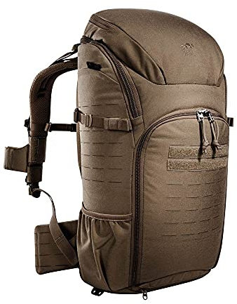 Tasmanian Tiger TT Modular 30 Camera Pack Modularer, Ergonomischer Foto Kamera-Rucksack Front- und Top-Loader 30 Liter Volumen (Coyote Brown)