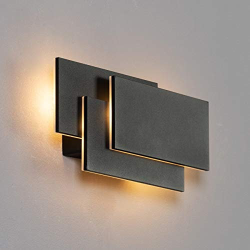 Kosilum – Wandleuchte dreifach LED – Trio – warmweißes Licht Beleuchtung Wohnzimmer Schlafzimmer Küche Flur – 12 W – 390 lm – integrierte LED – IP20