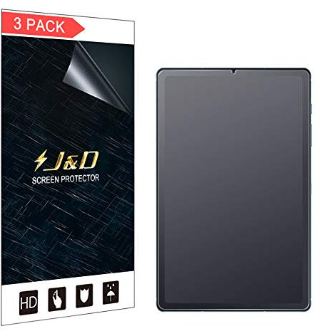 J&D Compatible para Samsung Galaxy Tab S6 Lite Protector de Pantalla, 3-Pack [Anti Reflejante] [NO Cobertura Completa] Prima Película Mate Protector de Pantalla para Galaxy Tab S6 Lite
