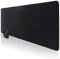 XMONKEY Gaming-Mauspad, großes rutschfestes Mauspad mit genähten Kanten für Laptop, PC, Gaming, Schreibtischunterlage, Größe: 80 x 30 cm, Schwarz