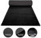 Floordirekt Autoteppich M Kofferraummatte | Innenraumverkleidung für Auto Restauration & Instandhaltung aus hochwertiger Velours-Oberfläche | Meterware Kofferraum Schutzmatte 4mm Schwarz 100 x 100 cm