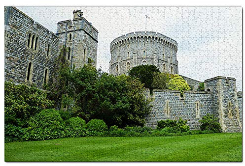 UK England Windsor Castle Puzzle für Erwachsene, 1000 Teile, Holz, Reisegeschenk, Souvenir