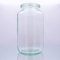 Flaschenbauer - Zylinderglas 3L Einmachglas inklusive Gummiringe und Klammern 3000ml verwendbar als Einweckglas, Vorratsglas oder Konservenglas 4 Stück