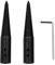 JKMC 2 Pcs Threaded Tapered Spindle Adapter, Steel, Alloy Steel Grit, Compatible with Bench Grinder