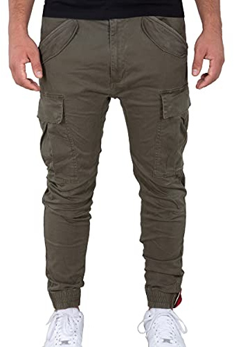 Alpha Industries Airman Pant Freizeithose für Herren Black Olive