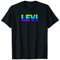 Levi Nom pour garçons et hommes Lettres fortes T-Shirt