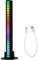 XiXiRan Musik Rhythmus Licht, Buntes Klangsteuerungslicht, Music Light Bar, RGB Sound Kontrolle LED Licht Stick, Ambiance Play Lightbar, 32Bit Music Level Light, USB-Aufladung Sound Pickup Lights