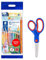 STAEDTLER dicke Buntstifte Noris jumbo in Dreikantform und Bastelschere Noris Club mit gerundeten Klingen, 10 Buntstifte inkl. Spitzer, Regenbogenstift und 14cm Schere, 61 SET8P1X