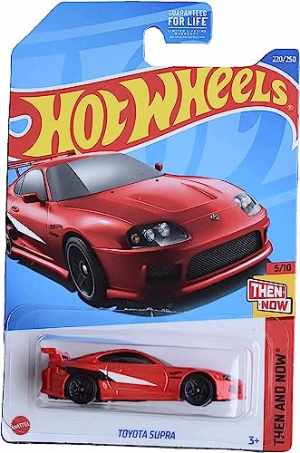 Hot Wheels 2022 Toyota Supra Red 220/250 (Long Card) HCV16