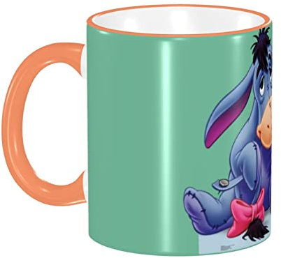Tasse für I-Ah 11 oz Keramik glänzend Geschenk für Kaffeeliebhaber Zitat Tasse Geschenke für Männer und Frauen.