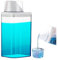 mumisuto Dosificador Detergente Lavadora, Dispensador de Detergente con Vaso Medidor, Dispensador Detergente Lavadora Reutilizable, para Detergente de Ropa Jabón Suavizante de Telas (1100ml)