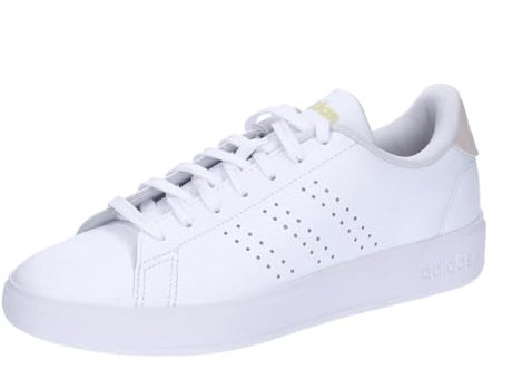 adidas Femme Advantage 2.0 Shoes, Cloud White/Putty Mauve/Gold met, 40 2/3 EU