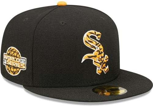 New Era Chicago White Sox Tigerfill Black 59Fifty Basecap - 7 3/8-59cm (L)