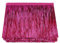 FINGERINSPIRE 10 m X 15 cm Lametta Fransenbesatz Mittelviolett Rot Metallic Folie Fransengirlande Lametta Luftschlange Lametta Girlande Tanzkostüm Fransenbesatz Für Hochzeit Geburtstag Party