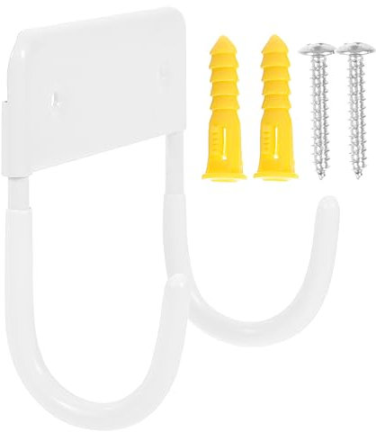 Amosfun Supporto Da Parete Per Tavola Da Stirare Gancio in Metallo Per Appendere Tavola Montaggio Facile Compatto