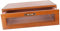 ETHZZLE Holz Monitorständer Mit Schublade Vintage Stil Schreibtisch Organizer Aufbewahrungsbox Für Kosmetika Und Kleinigkeiten Robust Und Langlebig