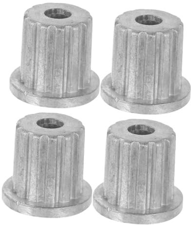 Housoutil 4pcs Countertop Washer and Dryer Accessories Metal Iron Core Pulsator Gear Washer and Dryer Top Protector Compatible