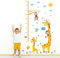 Yemiany Messlatte Kinder, 2 Stück Kindertapete, 120 x 75 cm Wandtattoo Messlatte Höhe Wandaufkleber für Kindergarten Kinderzimmer