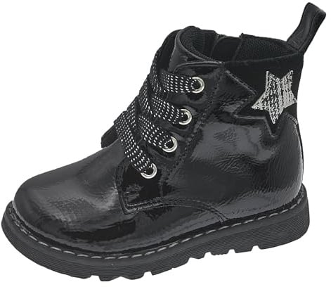 Chicco, Scarponcini Bambina con Zip Laterale, Polacchini Comodi, Flessibili e Traspiranti, Ideali per Autunno e Inverno, Scarpe Bambina, Designed in Italy