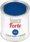 Bianco Forte - Blu Zaffiro - (250ml) Vernice a Gesso con Finitura/Protettivo 2-in-1: Chalk Paint Super Resistente per Mobili, Pareti e Porte – Asciugatura Rapida, Interni/Esterni, Opaca