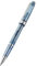 Cross Bailey Light Translucent Kugelschreiber (Kugelschreibermine 8562-1 schwarz, Strichstärke M - medium, dokumentenecht, Kappenmodell, Premium Geschenkverpackung) transluzent marineblau/chrom