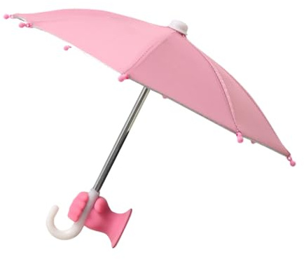 Glugahrif Parasol de protection pour téléphone portable | Protection UV pour smartphone - Portable et imperméable avec ventouse puissante pour tablette voiture, plage, vélo, randonnée et activités