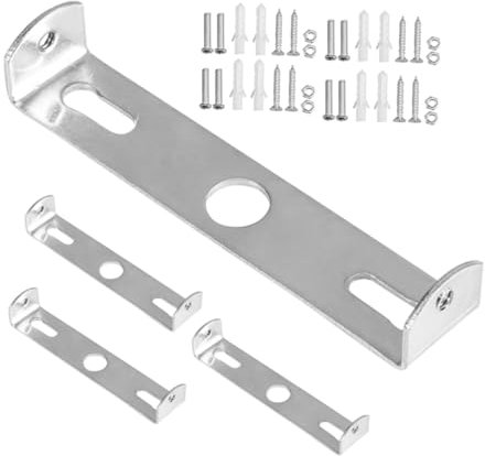 DECOMELODY 4ensembles Support De Fixation Équerre Montage Plafonnier Kit Avec Vis Pour Suspension Lampe Murale Et Lustre Installation Simple Et Accessoire Éclairage Polyvalent Élégant