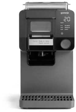 Gorenje GIICM 3 in 1 Sofort-Eisbereiter/Eis in unter 1 Minute/Kein Vorgefrieren/Eis-Desserts, Slushies & Shaved Ice / 60 Konsistenzstufen/Selbstreinigend / 1-Liter-Behälter