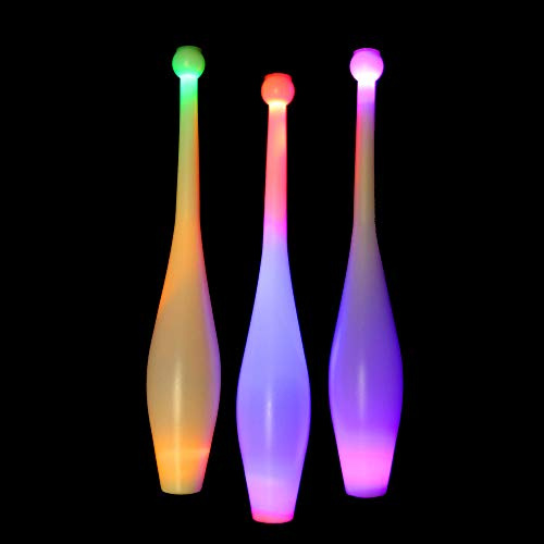 Juggle-Light LED One Piece Juggling Club (White)