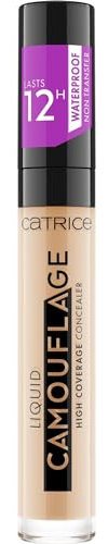 Catrice Liquid Camouflage High Coverage Concealer, Nr. 036, Nude, langanhaltend, für trockene Haut, für unreine Haut, für Mischhaut, vegan, ölfrei, wasserfest, ohne Alkohol, 1er Pack (5ml)