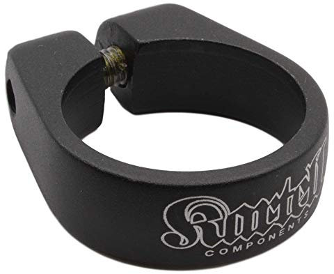 Kartell ® Morsetto per sella in alluminio, misura 28,6 mm, colore nero