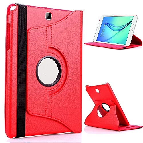 QiuKui Tab Custodie Per Samsung Galaxy Tab S2 8.0 pollici, Tablet Case 360 Staffa girevole Piega Stand Pieno Copertura in pelle Flip per Samsung Galaxy Tab S2 8.0 pollici T710 T713 T715 T719 SM-T710