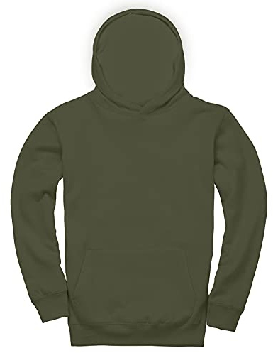 D&H CLOTHING UK Kids Children Pullover Hoodie Hooded Sweatshirt Unisex Boys Girls Age 3 to 13