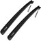 TYGA Shoe Horn Long Handled 43cm Long Shoe Horn-Plastic Shoehorn for Men, Women with Comfort Grip Long Shoe Horns-Flexible Extra Long Shoe Horn for Elderly (1, Black)