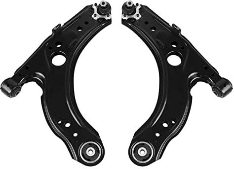 Docas Juego de brazos de control,Suspensión de Ruedas 1J0407151A,1J0407151B,1J0407151C para A3 8L VW B-ORA G-OLF 4 1J NEW B-EETLE S-EAT L-EON 1996-2010 (2 piezas)