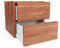ben+camilla.com Square Massivholz Regalwürfel + Doppel-Schublade | Erle 37,6 x 37,6 x 40 cm | Grundmodul inkl. Zubehör für individuelles Flexibles Würfelregal | Regalsystem mit Erweiterungen