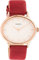 Oozoo Timepieces Damen Uhr - Armbanduhr Damen mit 20mm breites Lederarmband | Hochwertige Uhr für Frauen - Edle Analog Damenuhr in oval C11053