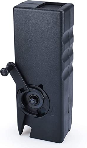 Zhongren Airsoft Speed Loader Tactical M4 Manivela Cargador Rápido Capacidad 6MM 1000 Tours