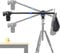 GongYi 1.4ft-2.6ft Adjustable Tripod Boom Arm with Universal Tripod Clamp & Counter-Weight Bag Camera Overhead Mount Tripod Extension Arm Stand with Ball Head
