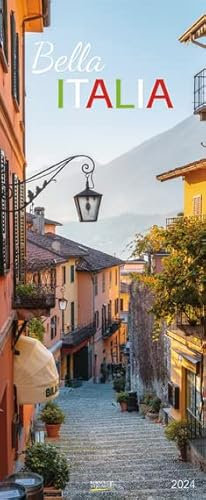 Bella Italia - Kalender 2024 - Hochformat - Korsch-Verlag - Fotokalender - Vertikal-Kalender - 28,5 cm x 69 cm