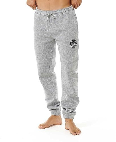 Rip Curl Männlich-Erwachsene Icons of Surf Track Sweatpants Hose, Grau (Grey Marle), M Taille Tall